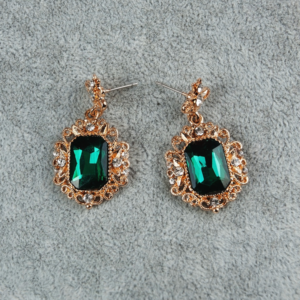 emerald earrings